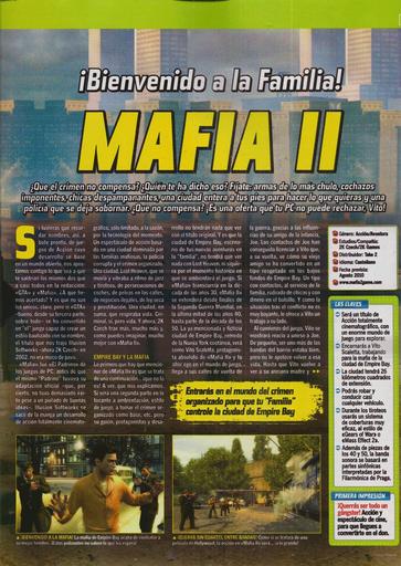 Mafia II - Сканы Mafia 2 из майского номера Micromania