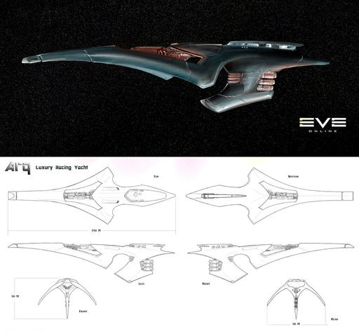 EVE Online - 15 полуфиналистов конкурса на дизайн нового корабля.